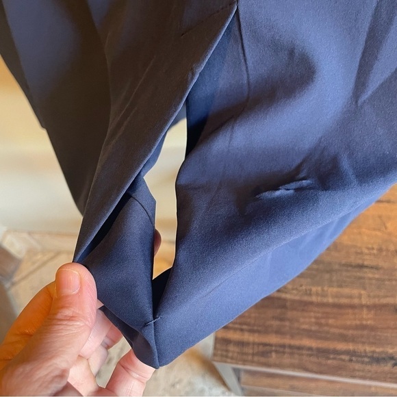 Banana Republic Long & Lean Blazer Blue Women's size 8 NWT - Picture 4 of 8